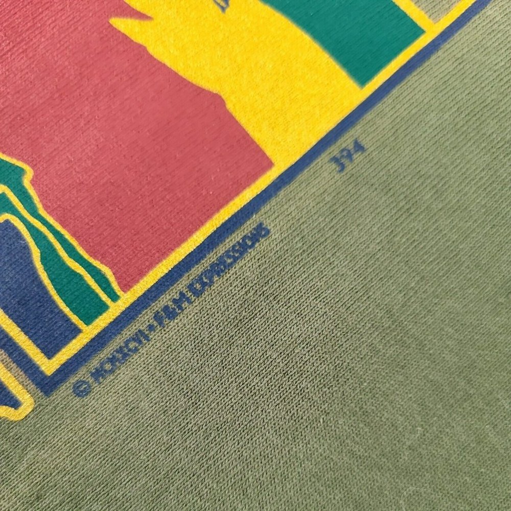 VTG 1992 Atlantic City New Jersey T Shirt Single Stitch Graphic Lighthouse Boat - Picture 6 of 13